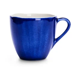 Basic organic mugg 60 cl, Blå
