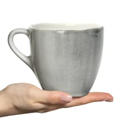 Basic organic mugg 60 cl, Grå