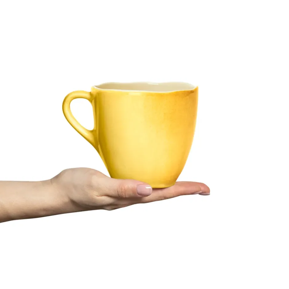 Basic organic mugg 60 cl, Gul