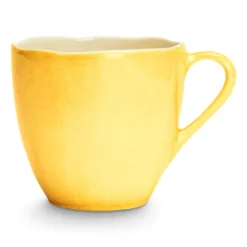 Basic organic mugg 60 cl, Gul