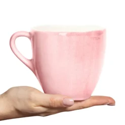 Basic organic mugg 60 cl, Ljusrosa