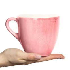 Basic organic mugg 60 cl, Rosa