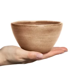 Basic organic skål 12 cm, Cinnamon