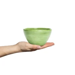 Basic organic skål 12 cm, Grön