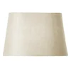 Basic oval lampskärm 38 cm, Natur