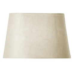 Basic oval lampskärm 38 cm, Natur