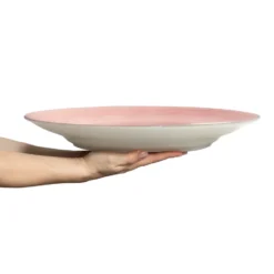 Basic serveringsfat Ø41 cm, Ljusrosa