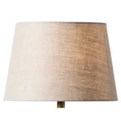 Basic Straight lampskärm 28 cm, Natur