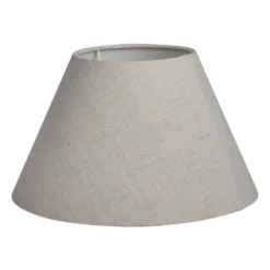 Basic wide lampskärm Ø25 cm, Natural