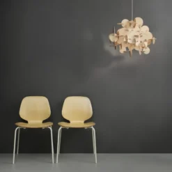 Bau lampa natur, Large