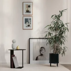 Bau kruka large Ø28 cm, Svart