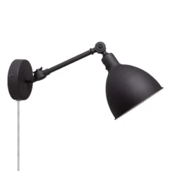 Bazar mini vägglampa, Sandsvart