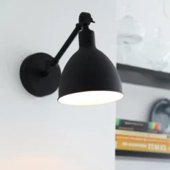 Bazar mini vägglampa, Sandsvart