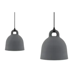 Bell lampa grå, large