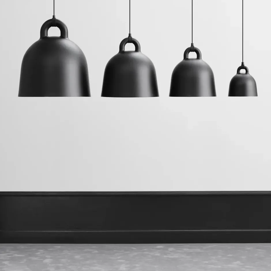 Bell lampa svart, Small
