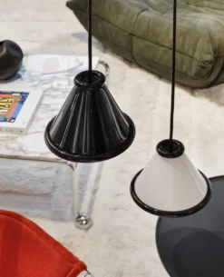 Belle pendel Ø15 cm, Glossy black