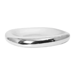 Bellure centrepiece dekorationsskål Ø35 cm, Silver