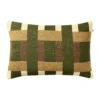 Benaras kuddfodral, Cactus Green-Taupe-Khaki, 40x60 cm