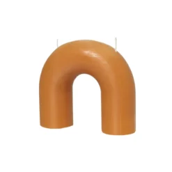 Bend ljus 14,5x16,5 cm, Honey gold