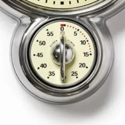 Bengt Ek väggklocka-timer, aluminium