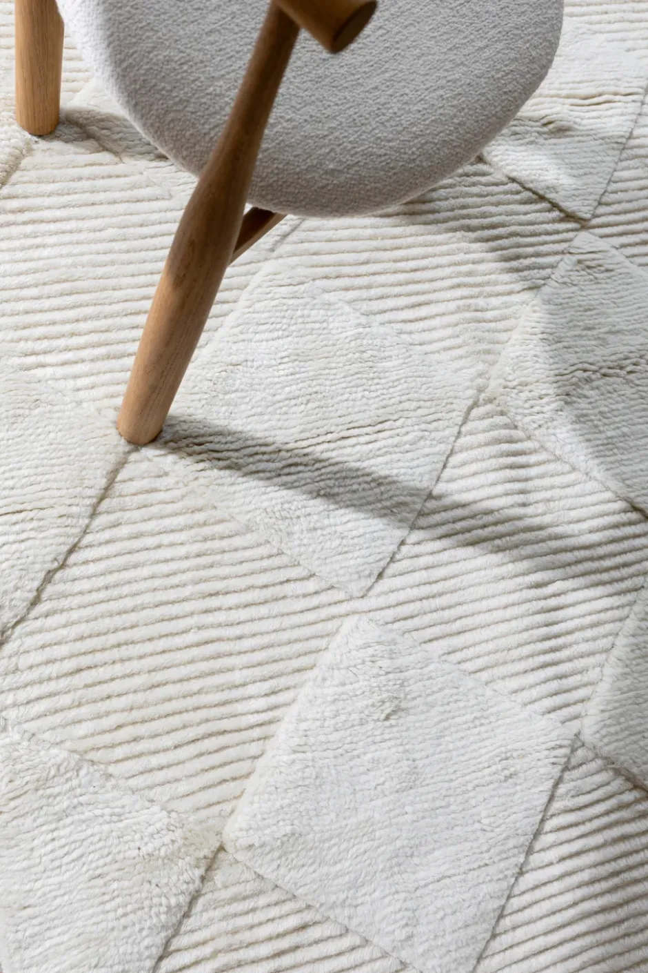 Berber matta, Ivory, 200x300 cm