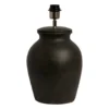Berit lampfot 38 cm, Black