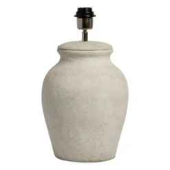 Berit lampfot 38 cm, Light grey