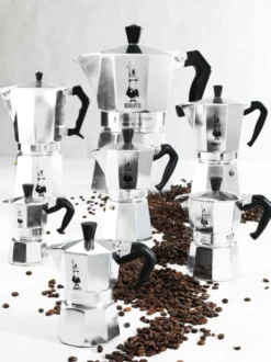 Bialetti Moka mokabryggare 9 koppar, Silver