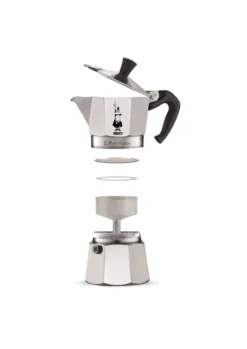 Bialetti Moka mokabryggare 6 koppar, Silver