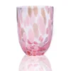Big Confetti dricksglas 25 cl, Rosa - lt. blue