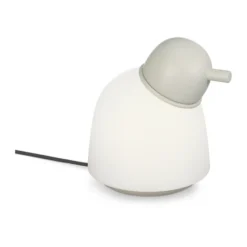 Bird bordslampa 21,5 cm, Sand-opalglas