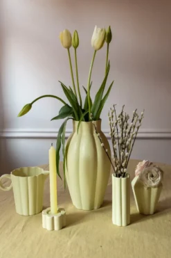 Birgit kanna 1 liter, Pale Yellow