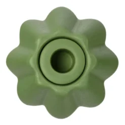 Birgit vas/ljuslykta 14 cm, Olive