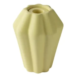 Birgit vas/ljuslykta 14 cm, Pale Yellow
