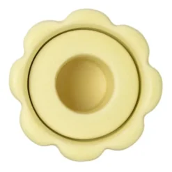 Birgit vas/ljuslykta 17 cm, Pale Yellow