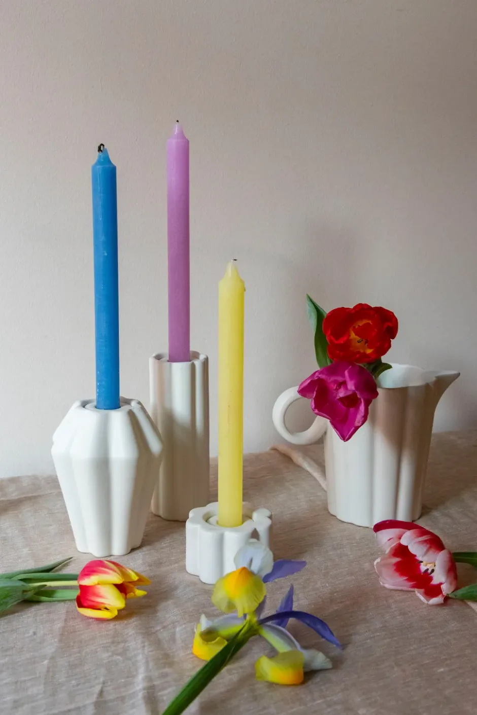 Birgit vas/ljusstake 5 cm, Shell