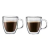 Bistro dubbelväggigt glas med handtag 2-pack, 15 cl