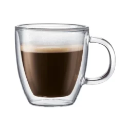 Bistro dubbelväggigt glas med handtag 2-pack, 15 cl