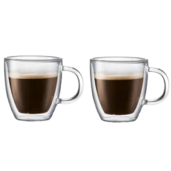Bistro dubbelväggigt glas med handtag 2-pack, 30 cl