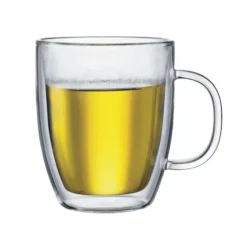 Bistro dubbelväggigt glas med handtag 2-pack, 45 cl