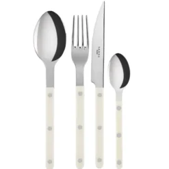 Bistrot bestick shiny 24 delar, Ivory