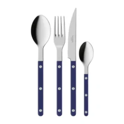 Bistrot solid bestickset 4 delar, Navy blue