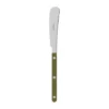 Bistrot solid smörkniv 16 cm, Green fern