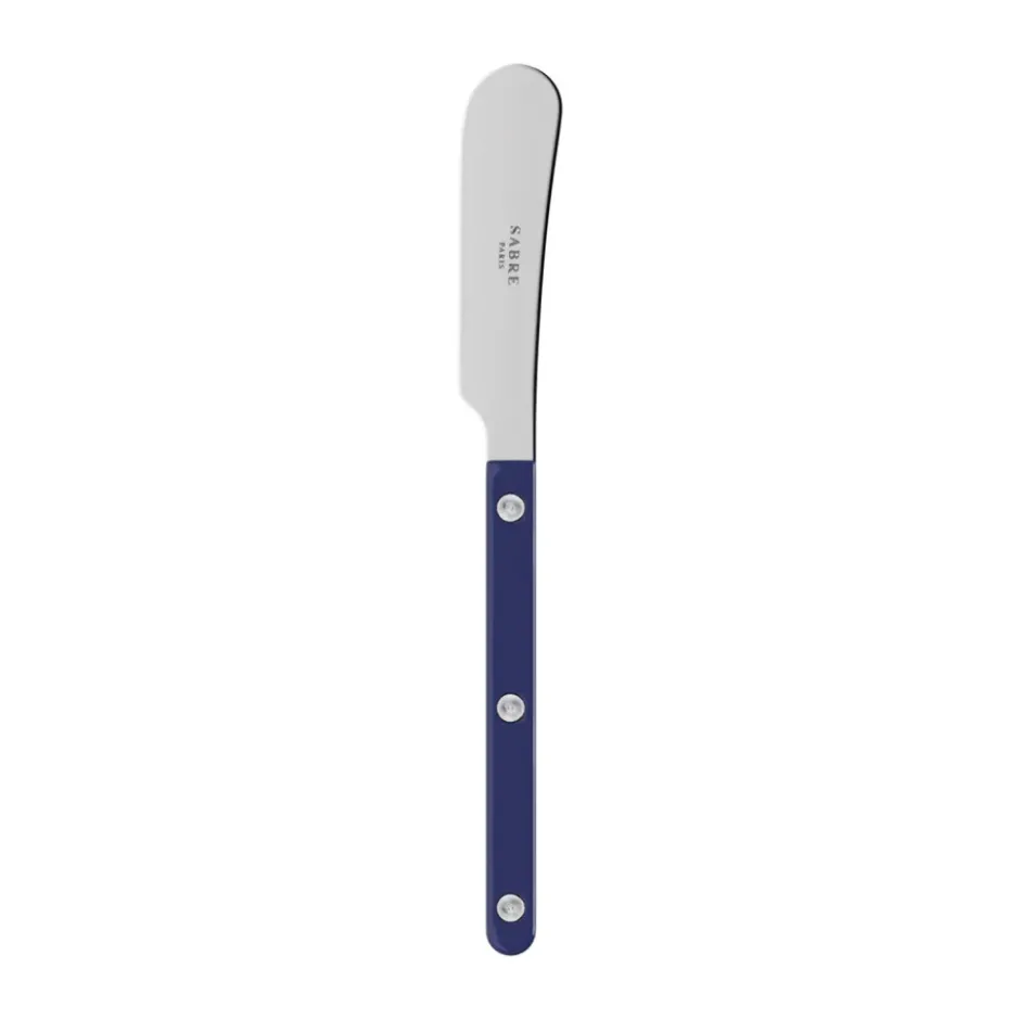 Bistrot solid smörkniv 14 cm, Navy blue