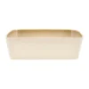 Bitz fat rektangulärt 21x28 cm, Cream white