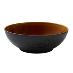 Bitz salladsskål Ø30 cm, Svart-amber