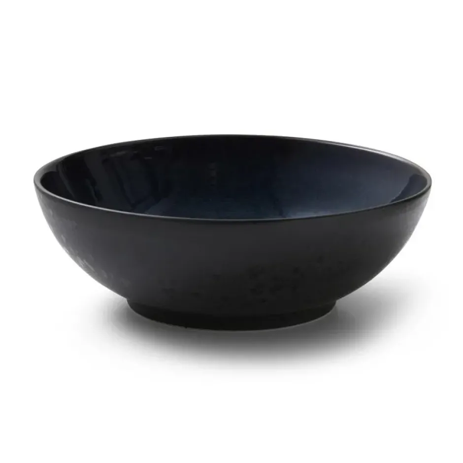 Bitz salladsskål Ø30 cm, Svart-mörkblå