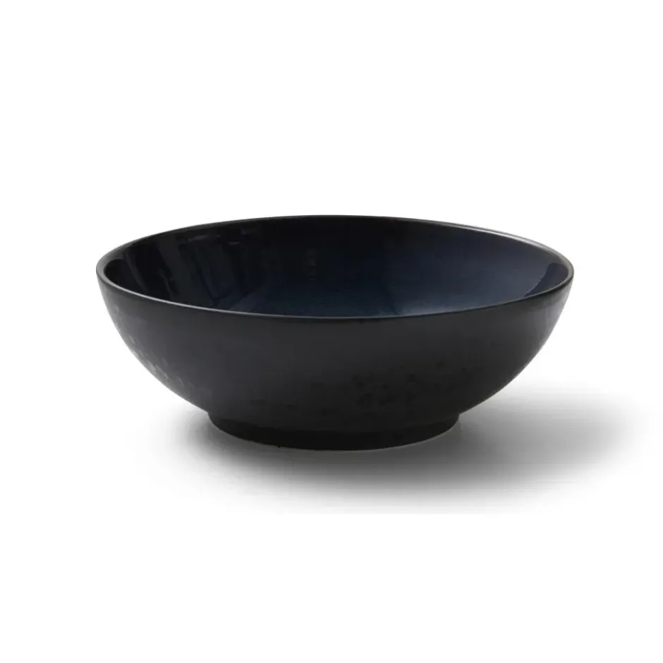Bitz salladsskål Ø30 cm, Svart-mörkblå