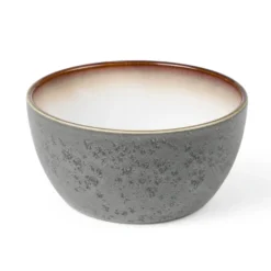 Bitz skål Ø 14 cm grå, Grå-creme