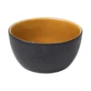 Bitz skål Ø 14 cm svart, Svart-amber